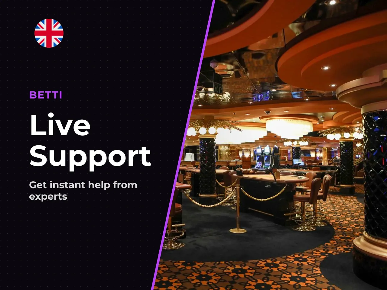 3.1 Navigating the casino's website and