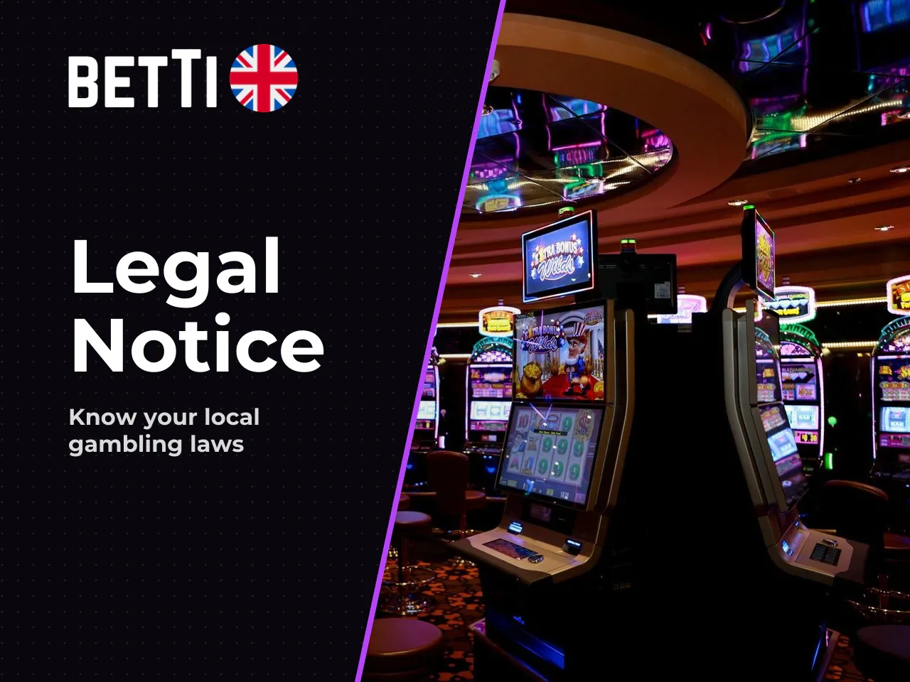 Gambling may be unlawful where you