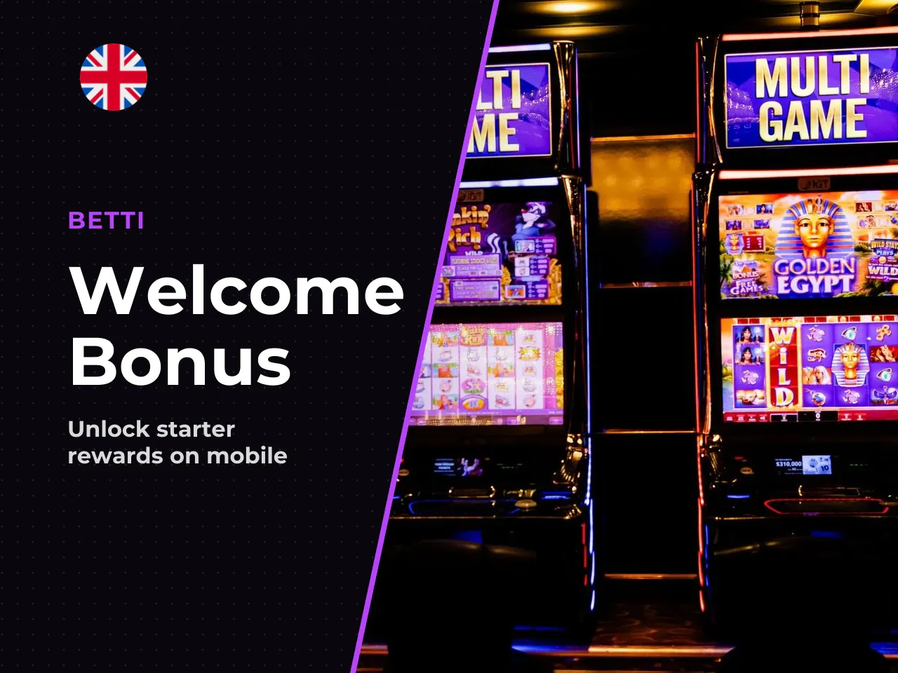 Bonuses when registering through Betti APK